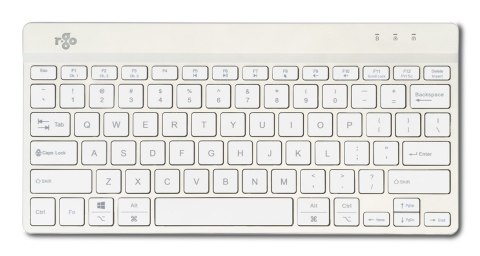 Klawiatura R-Go Tools Compact Break RGOCOUSWLWH Bluetooth QWERTY US Englisch Weiß