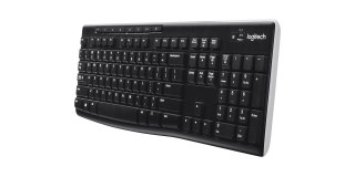 Logitech K270 klawiatura RF Wireless QWERTY Czarny