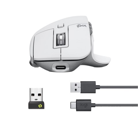 Logitech MX Master 3S myszka Po prawej stronie RF Wireless + Bluetooth Laser 8000 DPI Logitech MX Master 3S myszka Po prawej stronie RF Wireless + Bluetooth Laser 8000 DPI