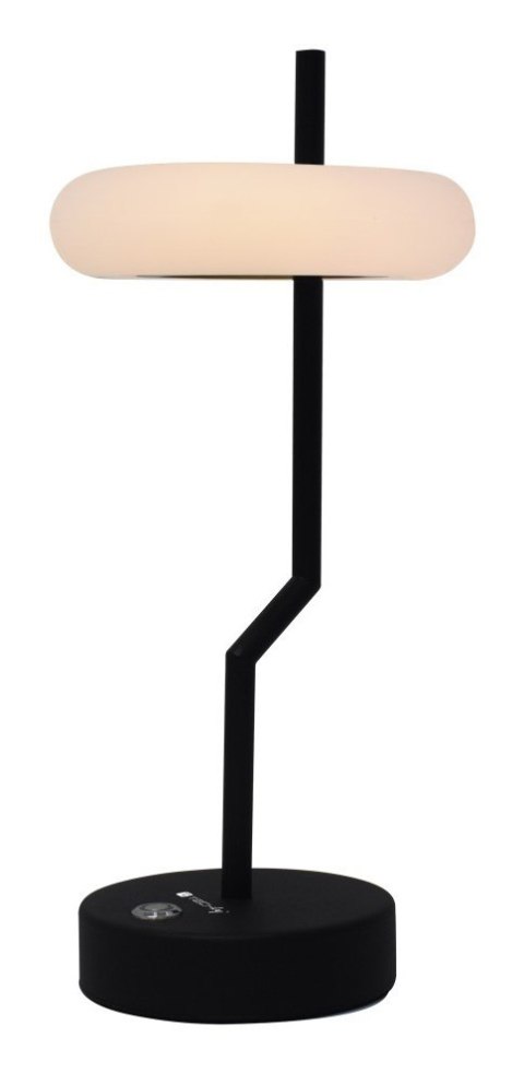 Techly I-LAMP-TABLE2 lampa stołowa Niewymienialne źródło światła 2 W LED Czarny, Biały Techly I-LAMP-TABLE2 lampa stołowa Niewymienialne źródło światła 2 W LED Czarny, Biały
