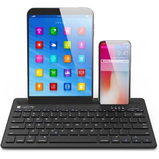 Techly ICTBK102U klawiatura Uniwersalne Bluetooth QWERTY Angielski Czarny