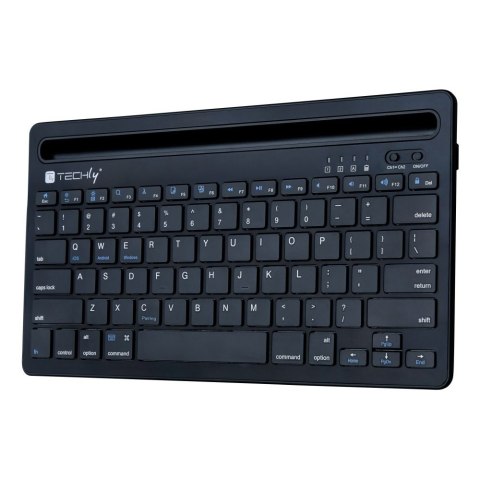 Techly ICTBK102U klawiatura Uniwersalne Bluetooth QWERTY Angielski Czarny Techly ICTBK102U klawiatura Uniwersalne Bluetooth QWERTY Angielski Czarny