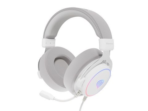 GENESIS Neon 764 Zestaw słuchawkowy Przewodowa Opaska na głowę Gaming USB Typu-A Biały GENESIS Neon 764 Zestaw słuchawkowy Przewodowa Opaska na głowę Gaming USB Typu-A Biały