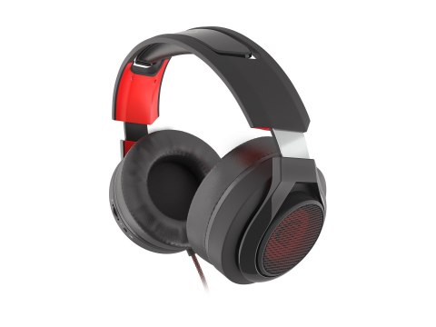 GENESIS Radon 610 Zestaw słuchawkowy Przewodowa Opaska na głowę Gaming USB Typu-A Czarny, Czerwony GENESIS Radon 610 Zestaw słuchawkowy Przewodowa Opaska na głowę Gaming USB Typu-A Czarny, Czerwony