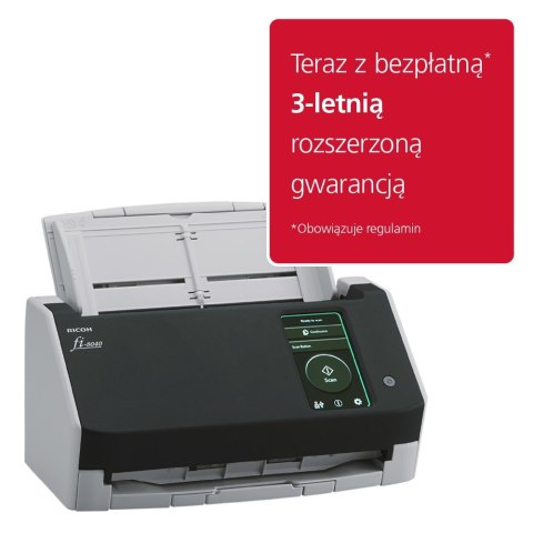 Ricoh fi-8040 ADF+Ręczny skaner pobierający 600 x 600 DPI A4 Czarny, Szary Ricoh fi-8040 ADF+Ręczny skaner pobierający 600 x 600 DPI A4 Czarny, Szary