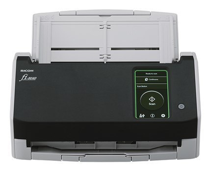 Ricoh fi-8040 ADF+Ręczny skaner pobierający 600 x 600 DPI A4 Czarny, Szary Ricoh fi-8040 ADF+Ręczny skaner pobierający 600 x 600 DPI A4 Czarny, Szary