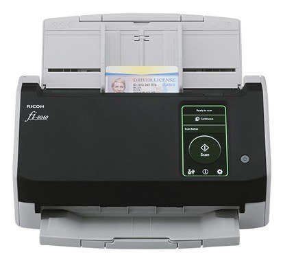 Ricoh fi-8040 ADF+Ręczny skaner pobierający 600 x 600 DPI A4 Czarny, Szary Ricoh fi-8040 ADF+Ręczny skaner pobierający 600 x 600 DPI A4 Czarny, Szary