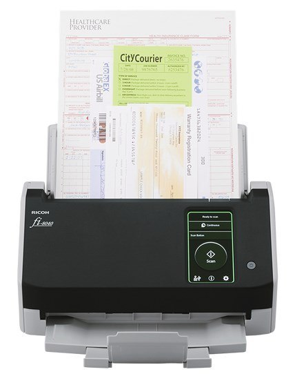 Ricoh fi-8040 ADF+Ręczny skaner pobierający 600 x 600 DPI A4 Czarny, Szary Ricoh fi-8040 ADF+Ręczny skaner pobierający 600 x 600 DPI A4 Czarny, Szary