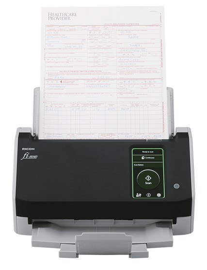 Ricoh fi-8040 ADF+Ręczny skaner pobierający 600 x 600 DPI A4 Czarny, Szary Ricoh fi-8040 ADF+Ręczny skaner pobierający 600 x 600 DPI A4 Czarny, Szary