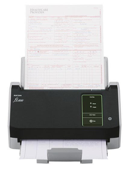 Ricoh fi-8040 ADF+Ręczny skaner pobierający 600 x 600 DPI A4 Czarny, Szary Ricoh fi-8040 ADF+Ręczny skaner pobierający 600 x 600 DPI A4 Czarny, Szary
