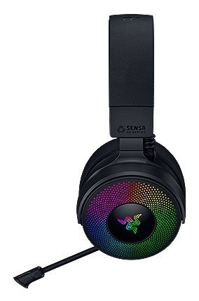 Zestaw słuchawkowy Razer Kraken V4 Pro Bluetooth Over-ear Microphone Bezprzewodowy Czarny Zestaw słuchawkowy Razer Kraken V4 Pro Bluetooth Over-ear Microphone Bezprzewodowy Czarny
