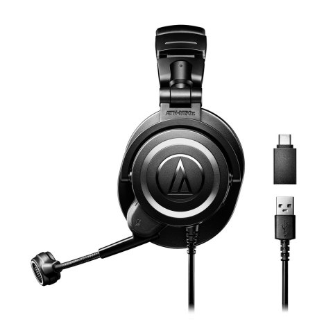Audio-Technica ATH-M50XSTS-USB słuchawki/zestaw słuchawkowy Przewodowa Opaska na głowę Gaming Czarny Audio-Technica ATH-M50XSTS-USB słuchawki/zestaw słuchawkowy Przewodowa Opaska na głowę Gaming Czarny