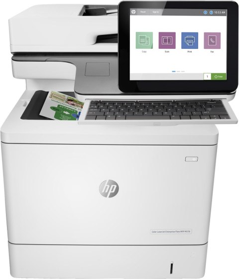 HP Color LaserJet Enterprise Flow Urządzenie wielofunkcyjne M578c, Drukowanie, kopiowanie, skanowanie, faksowanie, Drukowanie dw