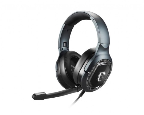 MSI Immerse GH50 Zestaw słuchawkowy Przewodowa Opaska na głowę Gaming Czarny MSI Immerse GH50 Zestaw słuchawkowy Przewodowa Opaska na głowę Gaming Czarny