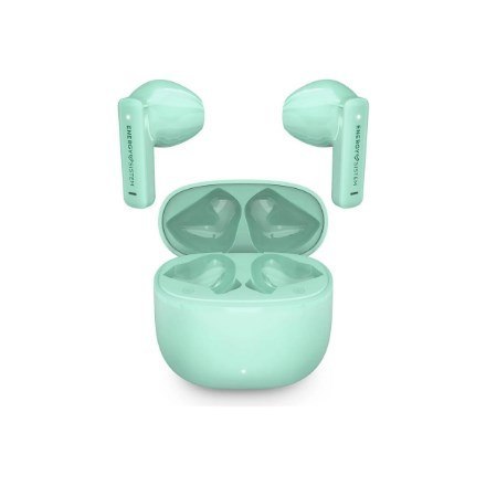 Sistem Energetyczny | Słuchawki True-Wireless | Muzyka uliczna | Łączność Bluetooth | Douszne | Mikrofon | Bezprzewodowy | Zielo