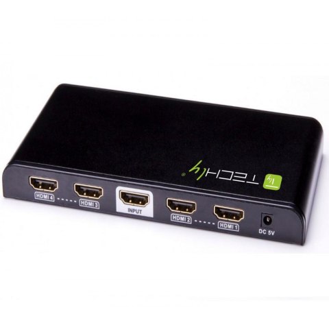 TECHLY SPLITTER HDMI 1/4 ULTRA HD 3D IDATA HDMI-4K4 TECHLY SPLITTER HDMI 1/4 ULTRA HD 3D IDATA HDMI-4K4