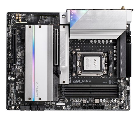 GIGABYTE B650 AERO G płyta główna AMD B650 Gniazdo AM5 ATX GIGABYTE B650 AERO G płyta główna AMD B650 Gniazdo AM5 ATX
