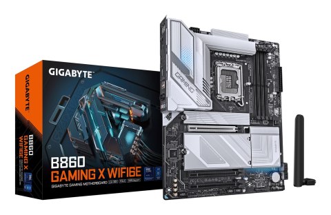 GIGABYTE B860 GAMING X WIFI6E płyta główna Intel B860 LGA 1851 (Socket V1) ATX GIGABYTE B860 GAMING X WIFI6E płyta główna Intel B860 LGA 1851 (Socket V1) ATX