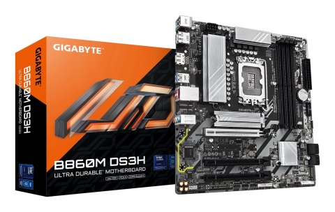 GIGABYTE B860M DS3H płyta główna Intel B860 LGA 1851 (Socket V1) micro ATX GIGABYTE B860M DS3H płyta główna Intel B860 LGA 1851 (Socket V1) micro ATX