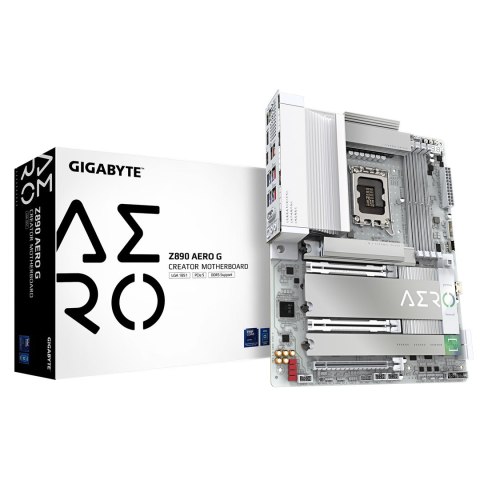 GIGABYTE Z890 AERO G płyta główna LGA 1851 (Socket V1) ATX GIGABYTE Z890 AERO G płyta główna LGA 1851 (Socket V1) ATX