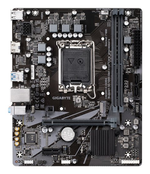 Gigabyte H610M K DDR4 1.0 płyta główna Intel H610 Express LGA 1700 micro ATX Gigabyte H610M K DDR4 1.0 płyta główna Intel H610 Express LGA 1700 micro ATX
