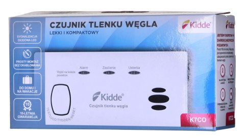 K7CO KIDDE CZUJNIK TLENKU WĘGLA I CZADU
