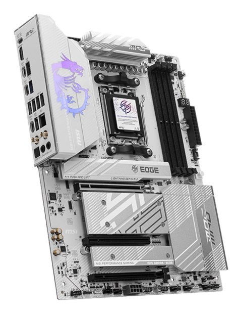 MSI MPG B850 EDGE TI WIFI płyta główna AMD B850 Gniazdo AM5 ATX MSI MPG B850 EDGE TI WIFI płyta główna AMD B850 Gniazdo AM5 ATX