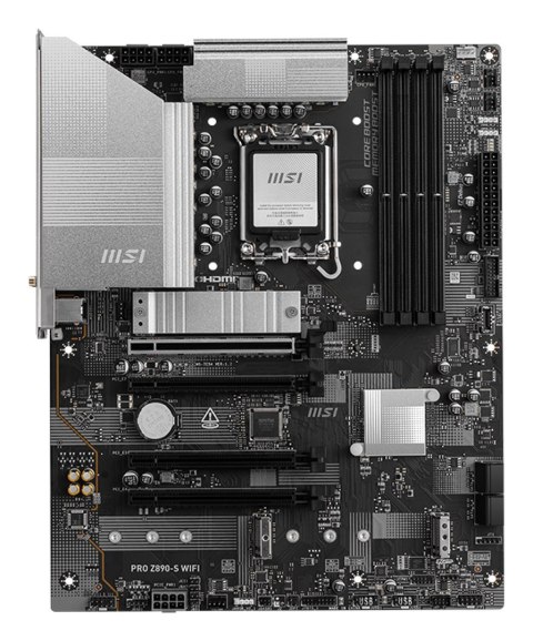 MSI PRO Z890-S WIFI płyta główna Intel Z890 LGA 1851 (Socket V1) ATX MSI PRO Z890-S WIFI płyta główna Intel Z890 LGA 1851 (Socket V1) ATX