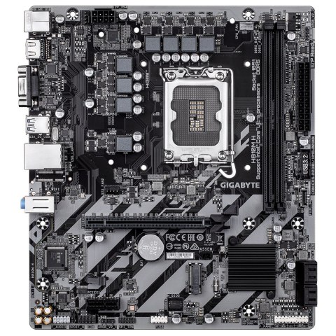 Płyta główna Gigabyte H810M H (H810,S1851,mATX,DDR5) Płyta główna Gigabyte H810M H (H810,S1851,mATX,DDR5)