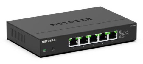 NETGEAR MS305E Nie zarządzany 2.5G Ethernet (100/1000/2500) Czarny NETGEAR MS305E Nie zarządzany 2.5G Ethernet (100/1000/2500) Czarny