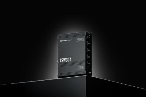 Teltonika TSW304 łącza sieciowe Gigabit Ethernet (10/100/1000) Obsługa PoE Czarny Teltonika TSW304 łącza sieciowe Gigabit Ethernet (10/100/1000) Obsługa PoE Czarny