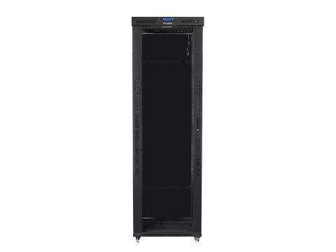 LANBERG SZAFAS TOJĄCA RACK 19" 47U 800X1200 DRZWI SZKLANE LCD CZARNA FF01-8247-12BL LANBERG SZAFAS TOJĄCA RACK 19" 47U 800X1200 DRZWI SZKLANE LCD CZARNA FF01-8247-12BL