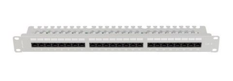 Lanberg PPU6-1124-S panel krosowniczy 1U Lanberg PPU6-1124-S panel krosowniczy 1U