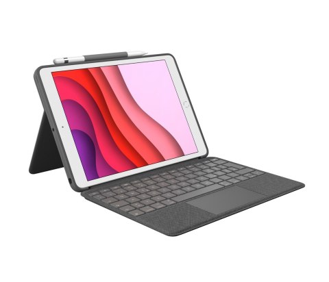 Logitech Combo Touch QWERTZ Niemiecki Smart Connector Grafitowy Logitech Combo Touch QWERTZ Niemiecki Smart Connector Grafitowy