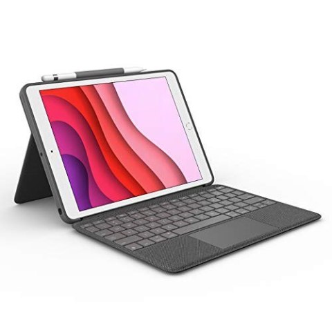 Logitech Combo Touch QWERTZ Niemiecki Smart Connector Grafitowy Logitech Combo Touch QWERTZ Niemiecki Smart Connector Grafitowy