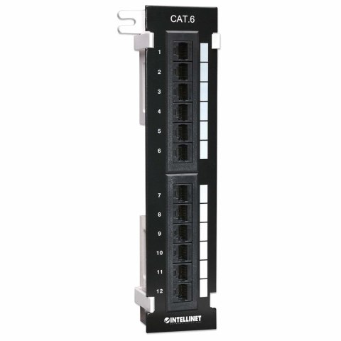 Patch panel 12 utp naścien C6 Patch panel 12 utp naścien C6