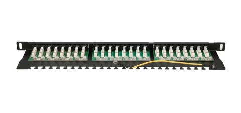 Patch panel Extralink EX.9663 (0.5U; kat. 6; 24xRJ-45) Patch panel Extralink EX.9663 (0.5U; kat. 6; 24xRJ-45)