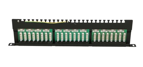 Patch panel Extralink EX.9663 (0.5U; kat. 6; 24xRJ-45) Patch panel Extralink EX.9663 (0.5U; kat. 6; 24xRJ-45)