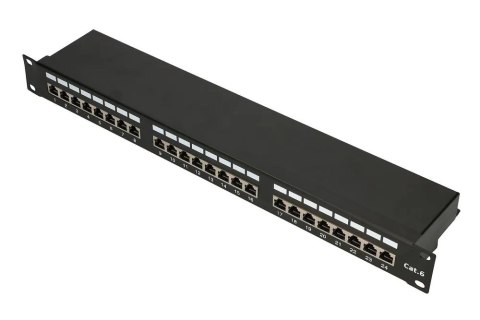 Patch panel Extralink EX.9830 (1U; kat. 5e; 24xRJ-45) Patch panel Extralink EX.9830 (1U; kat. 5e; 24xRJ-45)