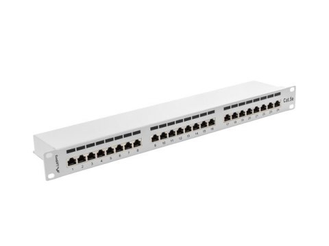 Patch panel Lanberg PPS5-1024-S (1U; 19"; kat. 5e; FTP; 24xRJ-45) Patch panel Lanberg PPS5-1024-S (1U; 19"; kat. 5e; FTP; 24xRJ-45)