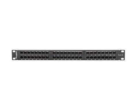 Patch panel Lanberg PPU6-1048-B (1U; kat. 6; 48xRJ-45) Patch panel Lanberg PPU6-1048-B (1U; kat. 6; 48xRJ-45)