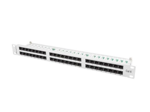 Patch panel Lanberg PPU6-1048-S (1U; kat. 6; 48xRJ-45) Patch panel Lanberg PPU6-1048-S (1U; kat. 6; 48xRJ-45)