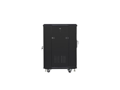 Szafa rack Lanberg FF01-6615-12B (15U; 19''; 848mm / 600mm / 600 mm; stojąca; Szklane; 800 kg; kolor czarny) Szafa rack Lanberg FF01-6615-12B (15U; 19''; 848mm / 600mm / 600 mm; stojąca; Szklane; 800 kg; kolor czarny)