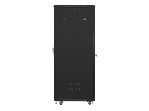 Szafy jednosekcyjna, zamykana na zamek Lanberg FF01-6837-12B (37U; 19'' / 600mm / 800 mm; stojąca; Pełne, Szklane; 800 kg; kolor Szafy jednosekcyjna, zamykana na zamek Lanberg FF01-6837-12B (37U; 19'' / 600mm / 800 mm; stojąca; Pełne, Szklane; 800 kg; kolor