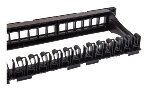 Techly I-KS PP-24-DEN panel krosowniczy 1U Techly I-KS PP-24-DEN panel krosowniczy 1U