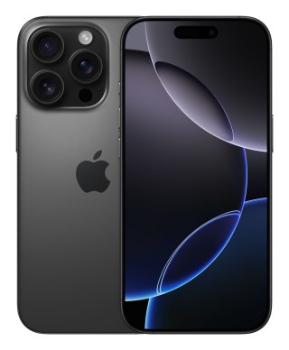 Apple iPhone 16 Pro 16 cm (6.3") Dual SIM iOS 18 5G USB Type-C 128 GB Czarny