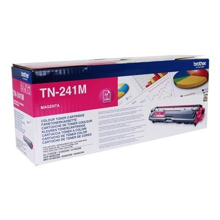 Brother TN-241M kaseta z tonerem 1 szt. Oryginalny Purpurowy Brother TN-241M kaseta z tonerem 1 szt. Oryginalny Purpurowy
