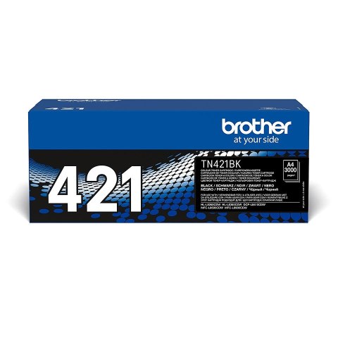 Brother TN-421BK kaseta z tonerem 1 szt. Oryginalny Czarny Brother TN-421BK kaseta z tonerem 1 szt. Oryginalny Czarny