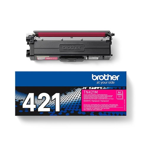 Brother TN-421M kaseta z tonerem 1 szt. Oryginalny Purpurowy Brother TN-421M kaseta z tonerem 1 szt. Oryginalny Purpurowy