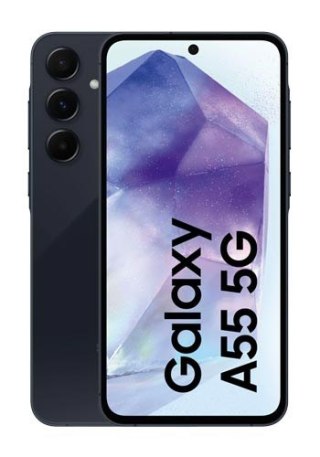 Samsung Galaxy A55 5G 16,8 cm (6.6") Hybrid Dual SIM USB Type-C 8 GB 128 GB 5000 mAh Granatowy (marynarski)